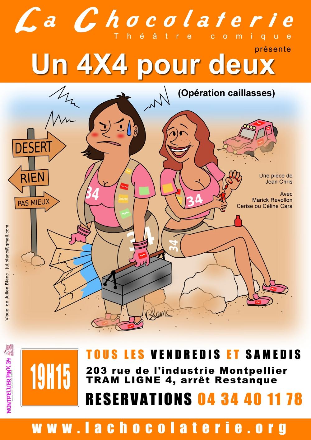 Affiche un 4x4 pour deux